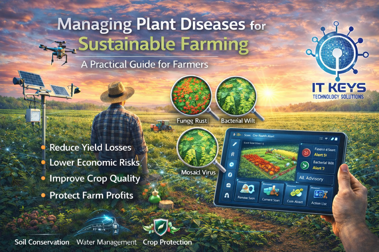 Enfermedades Comunes de las Plantas y Su Impacto en la Producción Agrícola