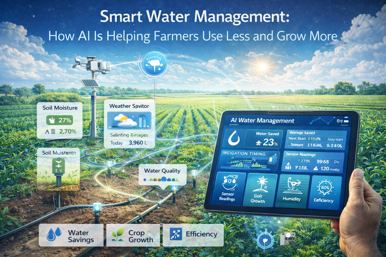 Can AI Help During Drought? Smarter Water Management for Farms